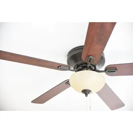 Westinghouse Everett 132 cm Deckenventilator nickel/espresso/apfelholz mit Licht