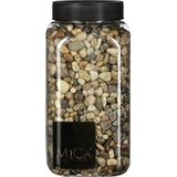 Mica decorations - Mica Deko Steine braun 650 ml