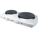 Steba KF 150 063800 Doppel-Kochplatte Überhitzungsschutz, Kontrollleuchte, stufenloser Temperaturregler