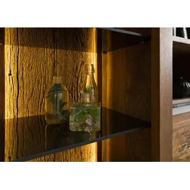 MASSIVMOEBEL24.DE Highboard 142 x 147 x 45 cm Mango / Altholz