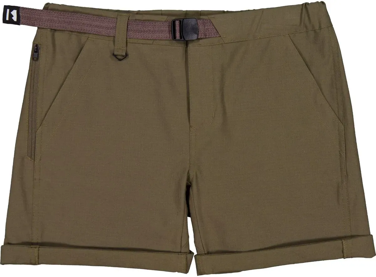 Mons Royale Womens Escapade Shorts dark olive (299) M