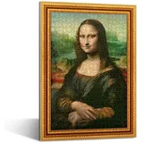 Trefl Kunstrahmen Puzzle 500 - Mona Lisa, Leonardo da Vinci