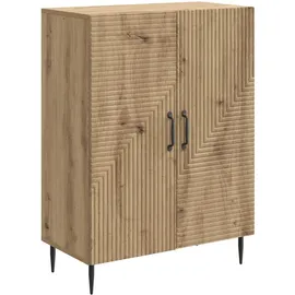 vidaXL Sideboard 66 x 89,5 x 34,5 cm Beige / Braun