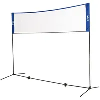 Nils Badmintonnetz Multifunktionales Sportnetz Outdoor Netzsystem 3-in-1 (7-St), höhenverstellbares Netz