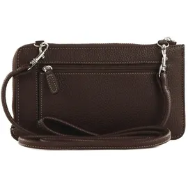 Picard Umhängetasche Loire 1 Phone Bag Cafe dunkelbraun | Dunkelbraun
