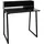 MCW Schreibtisch HWC-K69, Laptoptisch Bürotisch, 82x51cm 3D-Struktur, Metall MDF ~ schwarz