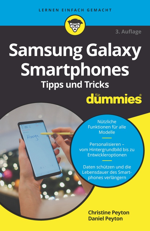 Samsung Galaxy Smartphones Tipps Und Tricks Für Dummies - Christine Peyton  Daniel Peyton  Kartoniert (TB)