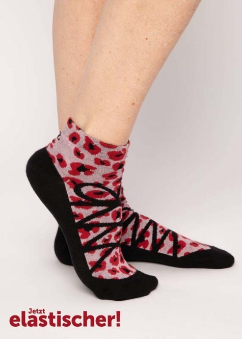 Blutsgeschwister Socken Baumwolle - dancing leopard