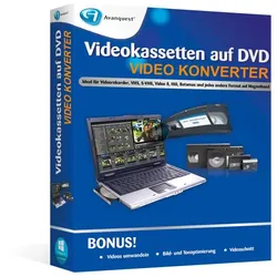 Video cassettes to DVD - Video Converter