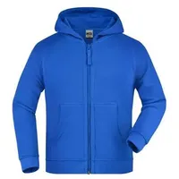 James & Nicholson Hooded Jacket Junior Klassische Kapuzenjacke aus
