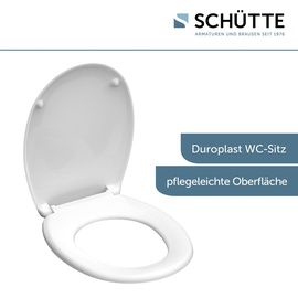 Schütte Duroplast WC Sitz WHITE,