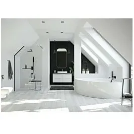 Hoesch iSENSI Eck-Badewanne, mit Schürze, 3896.010,