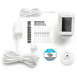 Ring Spotlight Cam Plus Plug-In Weiß