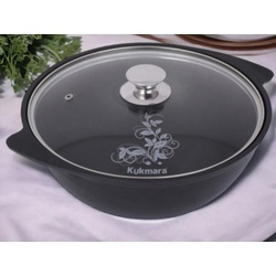 4.5 L kazan mit Deckel Glass