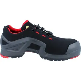 Uvex Halbschuh schwarz/rot uvex 1 x-tended support, S3 EU-Schuhgröße: 41