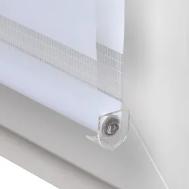 Sol Royal Doppelrollo Weiß Kunststoff, 105x150 cm Wohntextilien, Rollos – Jalousien, Rollos, Doppelrollos