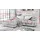 KAWOLA Ecksofa motorischer Relaxfunktion LOLA schwarz Webstoff Relaxfunktion