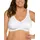 Ulla Popken Damen große Größen Übergrößen Plus Size Entlastungs-BH, ohne Bügel, Spitze weiß 100C 659343209-100C