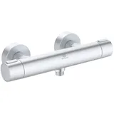 Ideal Standard Alu+ Brausethermostat Aufputz DN 15 Silber BD582SI