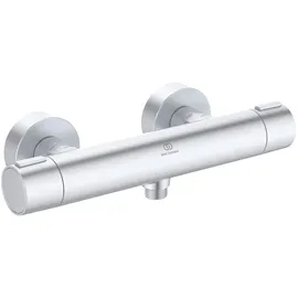 Ideal Standard Alu+ Brausethermostat Aufputz DN 15 Silber BD582SI