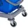 Homcom Putzeimer Wischwagen Blau/Rot