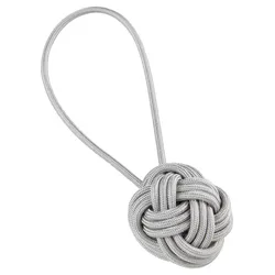 Raffhalter Knoten in Grau