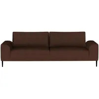 Livetastic Schlafsofa, Dunkelbraun, Textil, Uni, 2-Sitzer, Füllung: Schaumstoff, 250x89x105 cm, Reach, Made in EU, FSC Mix, Stoffauswahl, Schlafen auf Sitzhöhe, Armteil links, rechts, Wohnzimmer, Sofas & Couches, Schlafsofas, Schlafsofas mit Bettkasten