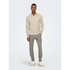 Only & Sons Chinos ONSMARK SLIM DITSY 020934 PANT NOOS Viskosemischung, slim fit beige 30