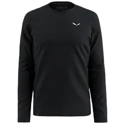 Salewa Langarmshirt Puez Dry'Ton (feuchtigkeitsableitend) schwarz Herren
