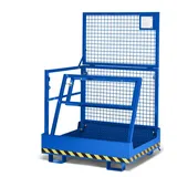 RR Industrietechnik Arbeitskorb Stahl 1200x1080x1910 mm blau