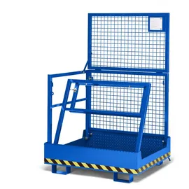 RR Industrietechnik Arbeitskorb Stahl 1200x1080x1910 mm blau