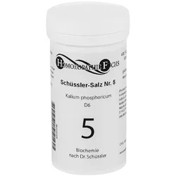 HOMOEOPATHIEFUCHS Schüssler-Salz Nummer 5 Kalium phosphoricum D6 Biochemie 400 St Tabletten