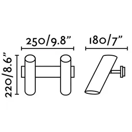 faro BARCELONA Link WL 2-flg. (29876)