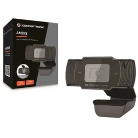 Conceptronic HD-Webcam Schwarz