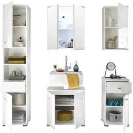 BASIC by Balculina Hochschrank weiß