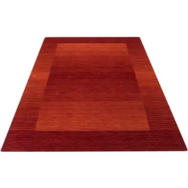 THEKO Wollteppich THEKO "Gabbeh Super, Handweb, auch als Läufer erhältlich, reine Wolle" Gr. 7, rot, B:240cm H:9mm L:340cm, Wolle, Teppiche, Schlafzimmer, Wohnzimmer, Esszimmer, auch als Bettumrandung