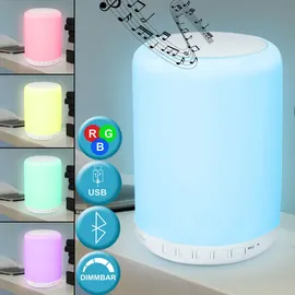 V-Tac RGB LED Tischleuchte Weiß