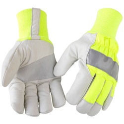 Blakläder Handschuh Handwerk High Vis 2240 3930 in gelb/grau - 11