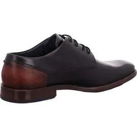 Bugatti Schnürschuh braun schwarz, 9283455