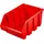 ADB Ergobox Gr.3 rot 170x240x126mm Sichtlagerkasten Stapelbox Schütte