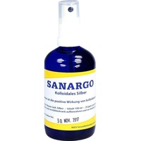 AGEV Gesundheitsmittel GmbH Sanargo kolloidales Silber Sprühflasche