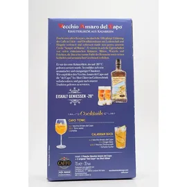 Caffo Deutschland GmbH Vecchio Amaro Del Capo 35% Vol. 0,7 l Geschenkbox