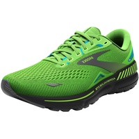 Brooks Herren Adrenaline GTS 23 Sneaker, Green Gecko Grey Atomic Blue, 41