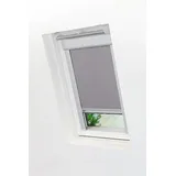 Lysel Dachfensterrollo abdunkelnd 38,3 x 54 cm grau