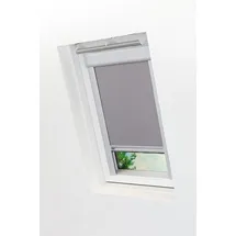 Lysel Dachfensterrollo abdunkelnd 38,3 x 54 cm grau