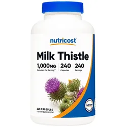 Nutricost Milk Thistle 1000 mg (240 Kapseln)