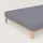 Baumwolle 120 x 200 - 130 x 220 cm grey mid