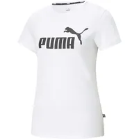 Puma Essentials No. 1 Logo T-Shirt Damen 02 white L
