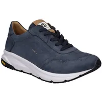 Josef Seibel Herren Low-Top Sneaker Donald 01,Weite G (Normal),Wechselfußbett,Laufschuhe,schnürschuhe,schnürer,Blau