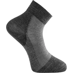 Woolpower Socken Skilled Liner Short - Dunkelgrau/Grau 36/39